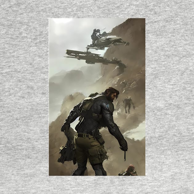 Metal Gear solid inspired art by IOANNISSKEVAS